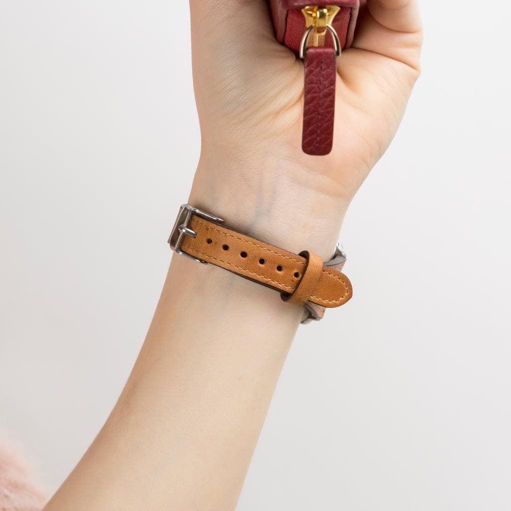 Slim Leather Apple Watch Band - TORONATA - color_