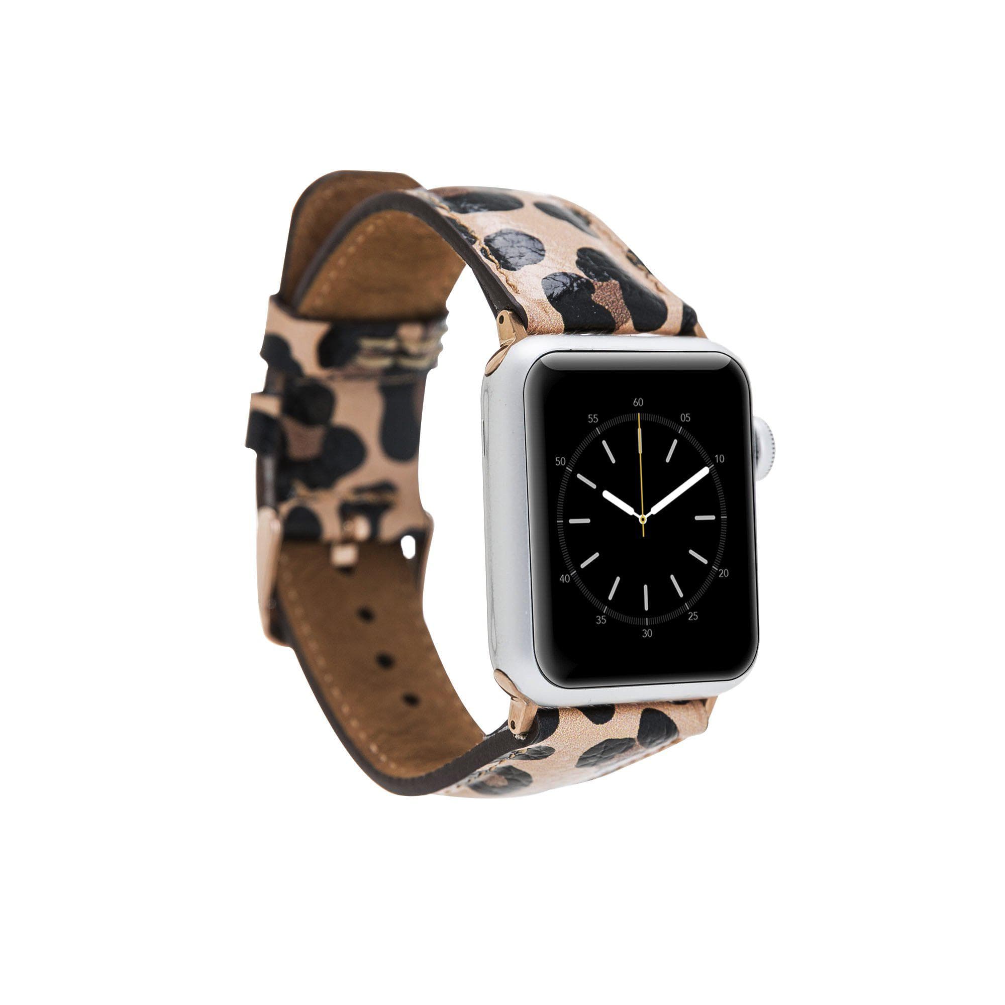 Classic Leather Apple Watch Band - TORONATA - color_ Peach Puff 40 41 42mm