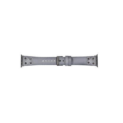 Cross Leather Apple Watch Band with Black Trok - TORONATA - color_
