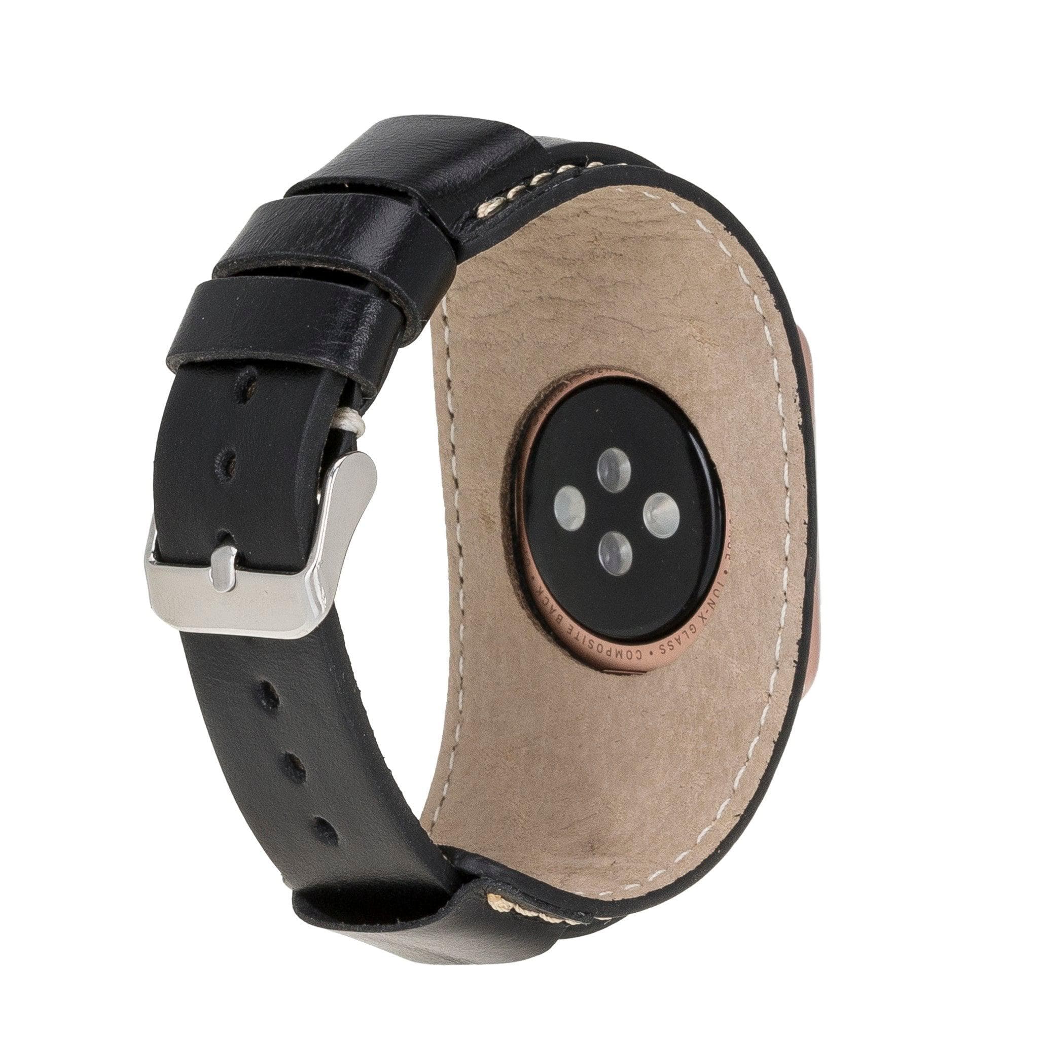 Cuff Leather Apple Watch Band - TORONATA - color_