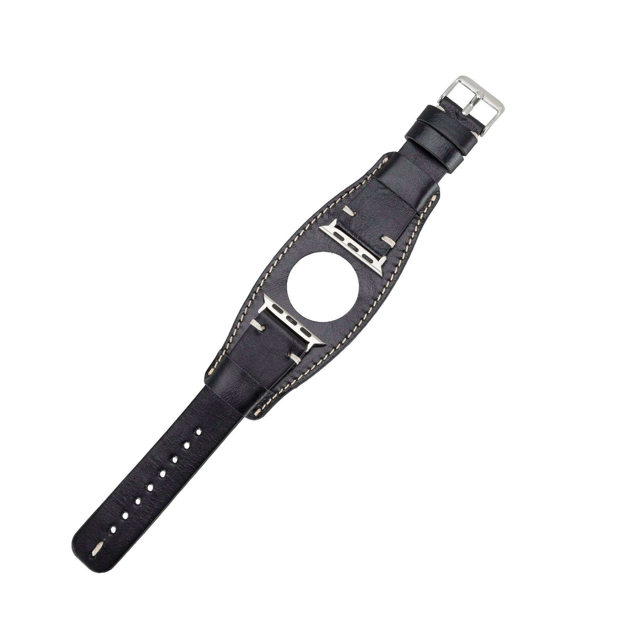 Cuff Leather Apple Watch Band - TORONATA - color_