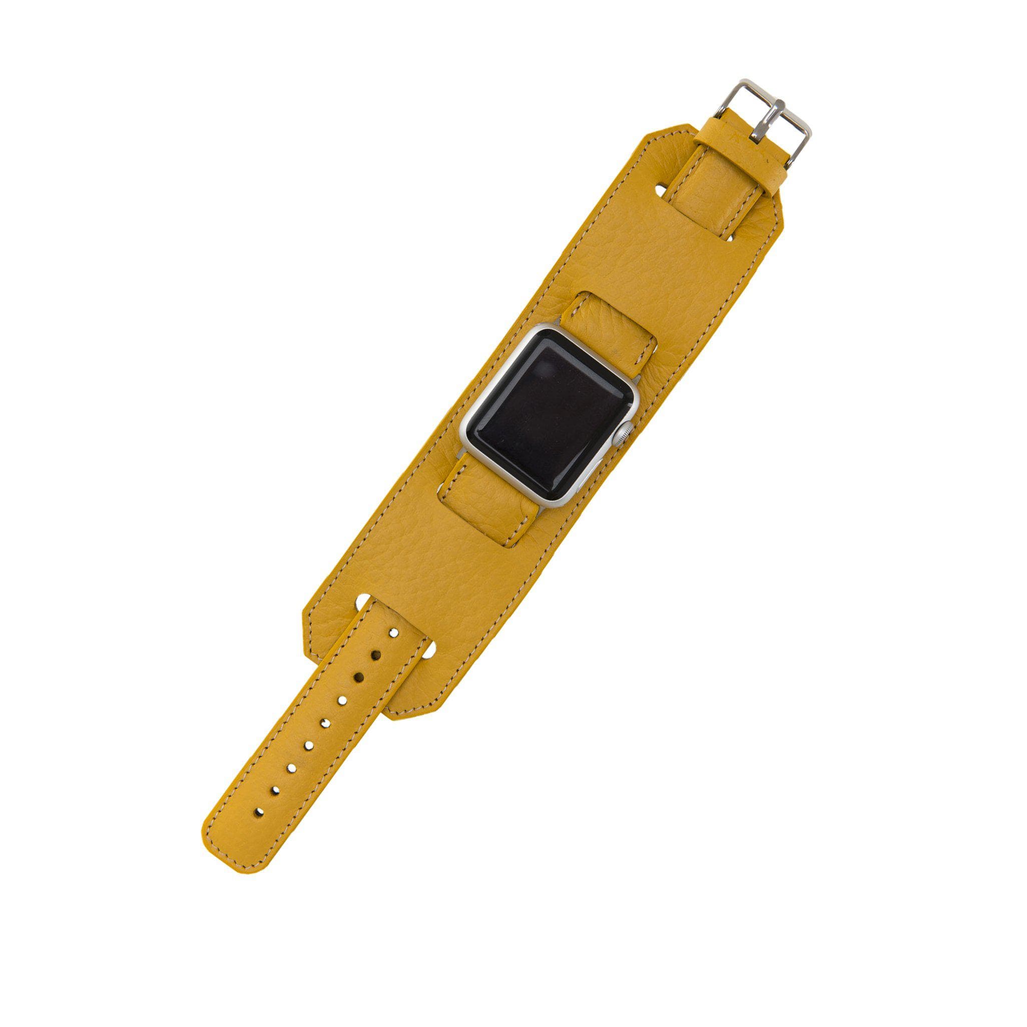 Cuff Leather Apple Watch Band - TORONATA - color_