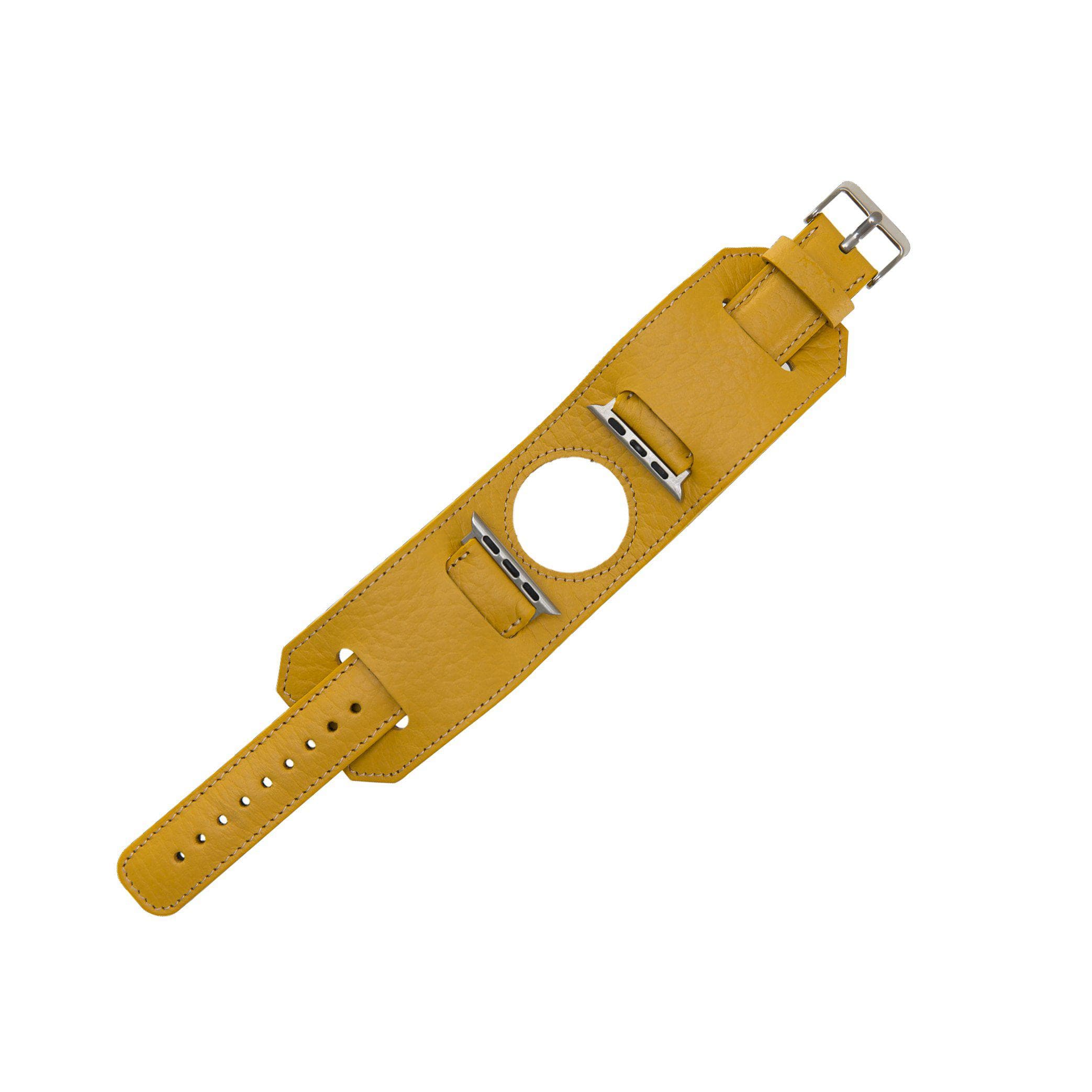 Cuff Leather Apple Watch Band - TORONATA - color_