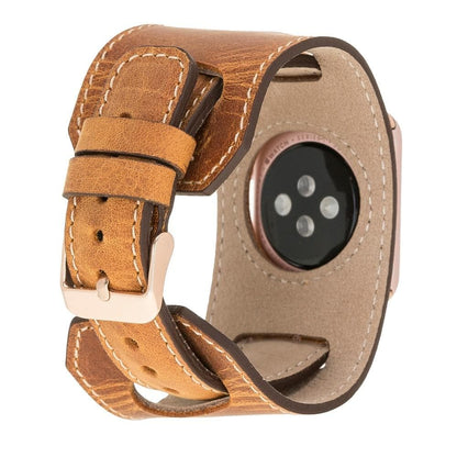 Cuff Leather Apple Watch Band - TORONATA - color_