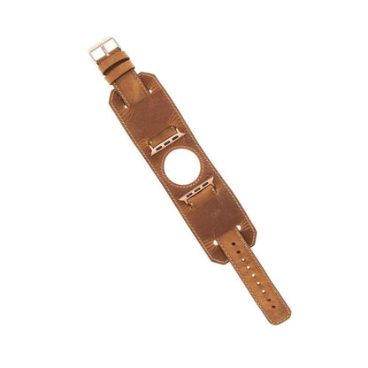 Cuff Leather Apple Watch Band - TORONATA - color_