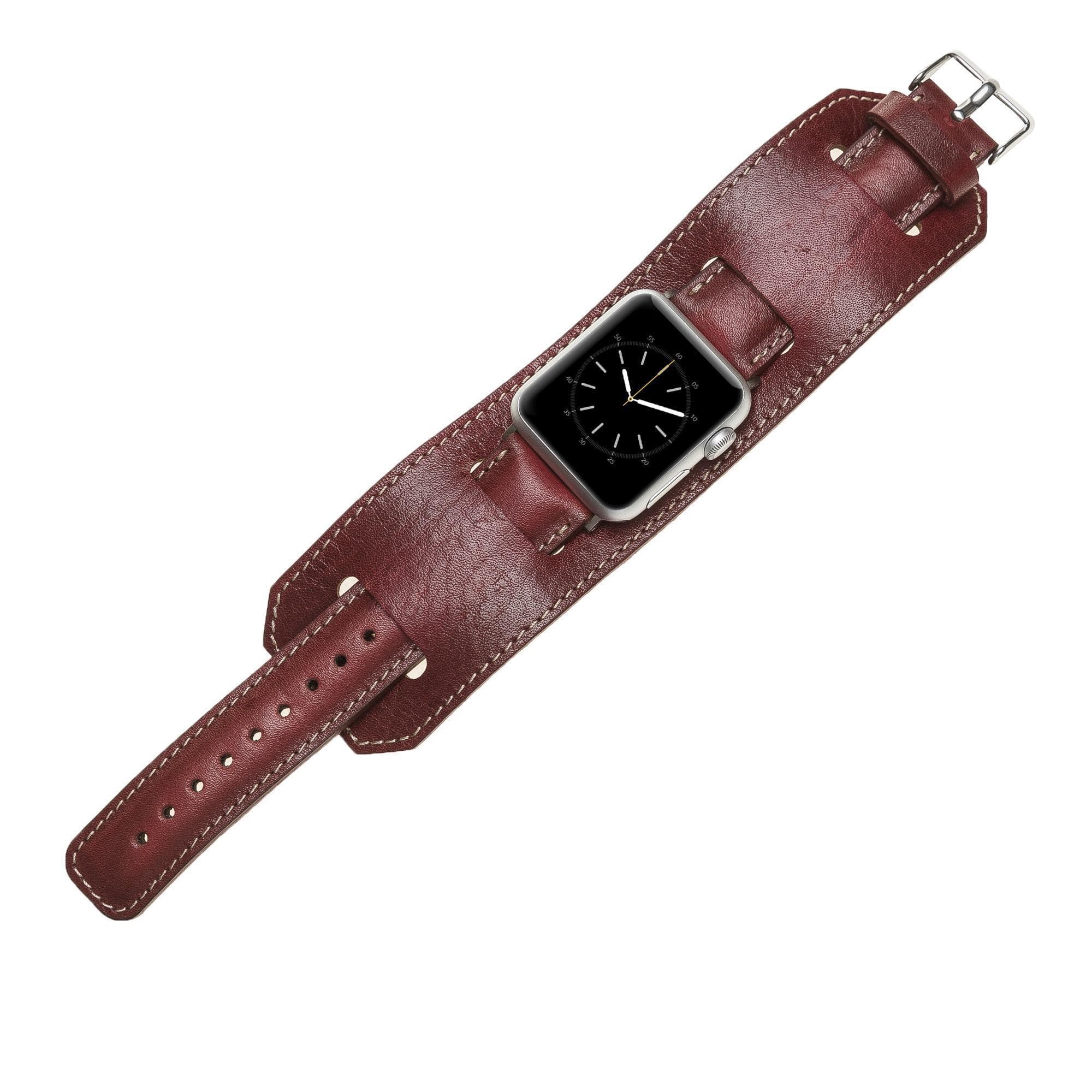 Cuff Leather Apple Watch Band - TORONATA - color_