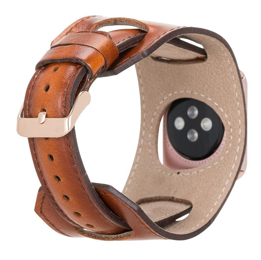 Cuff Leather Apple Watch Band - TORONATA - color_