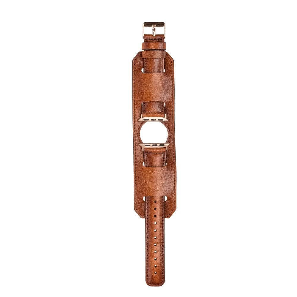 Cuff Leather Apple Watch Band - TORONATA - color_