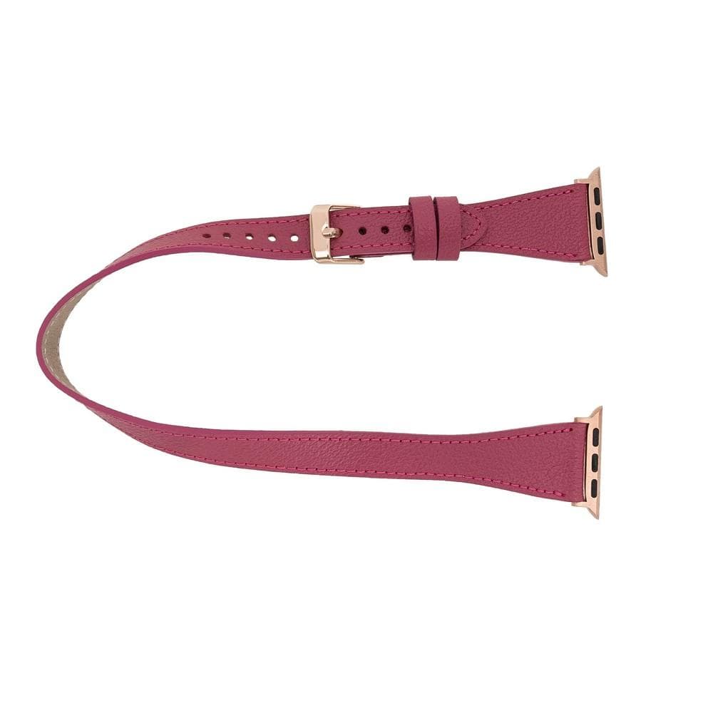 Double Tour Leather Apple Watch Band - TORONATA - color_