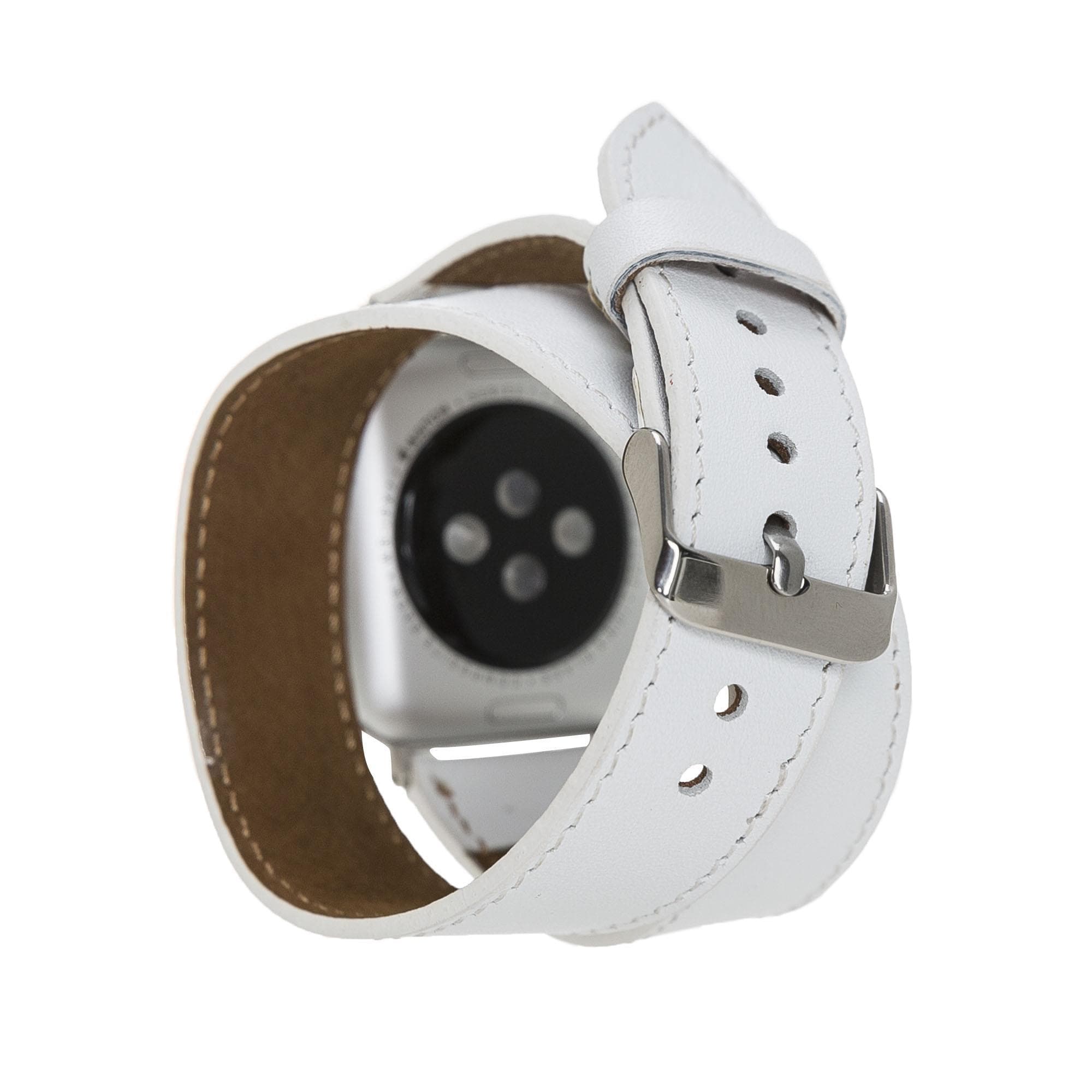 Double Tour Leather Apple Watch Band - TORONATA - color_