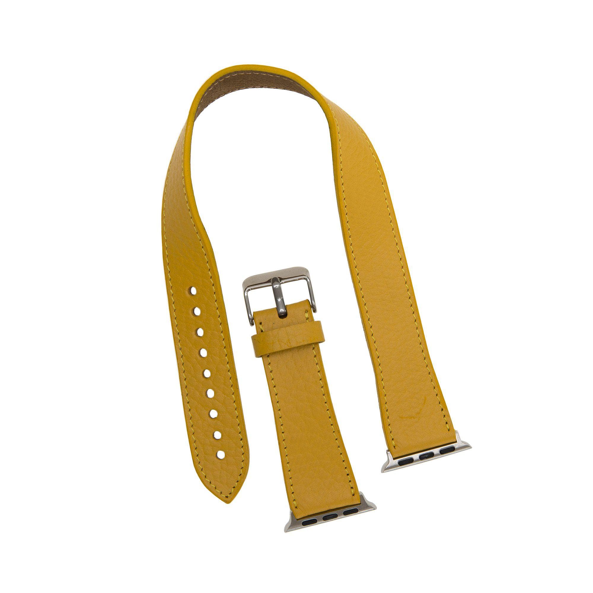 Double Tour Leather Apple Watch Band - TORONATA - color_