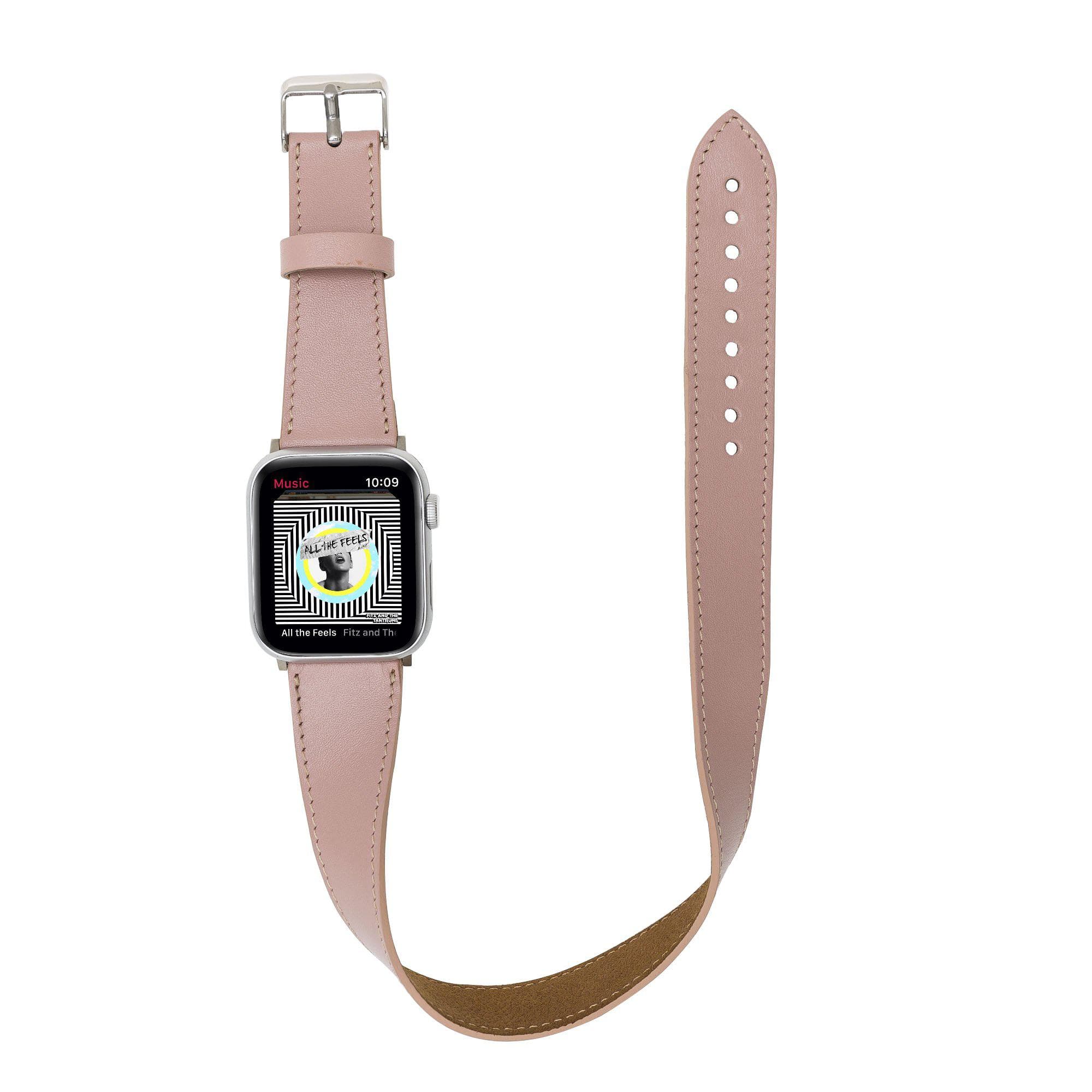 Double Tour Leather Apple Watch Band - TORONATA - color_