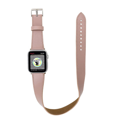 Double Tour Leather Apple Watch Band - TORONATA - color_