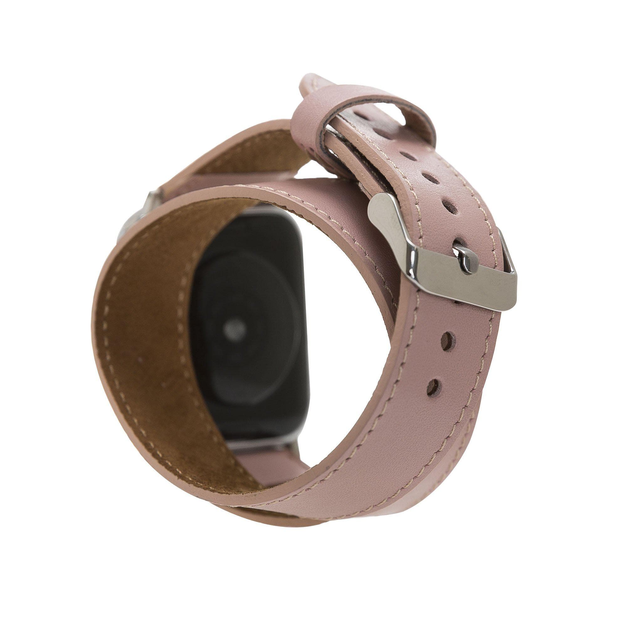 Double Tour Leather Apple Watch Band - TORONATA - color_