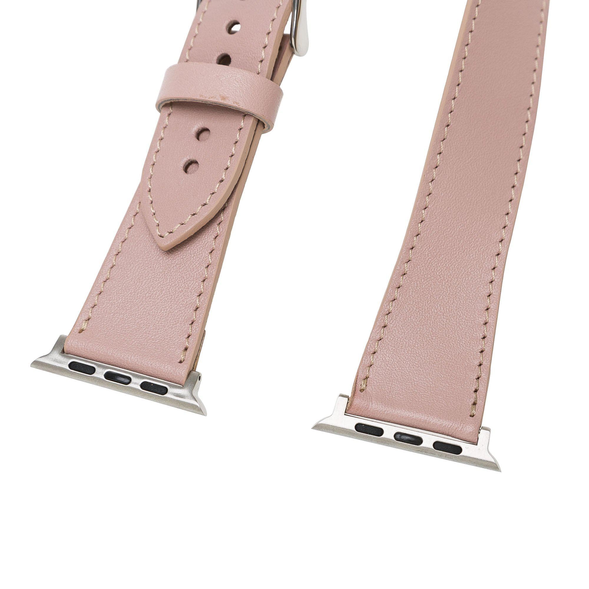Double Tour Leather Apple Watch Band - TORONATA - color_