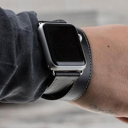 Double Tour Leather Apple Watch Band - TORONATA - color_