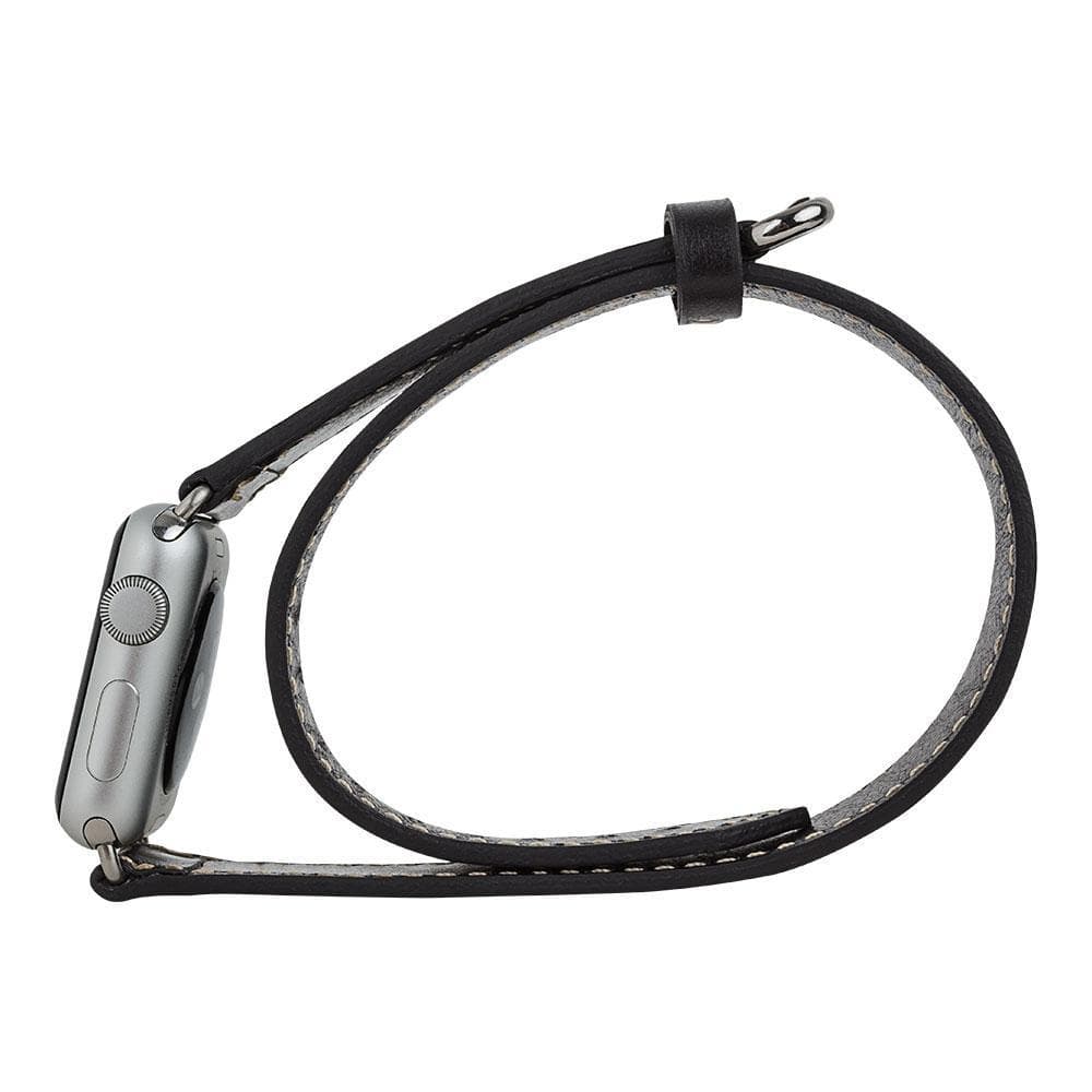 Double Tour Leather Apple Watch Band - TORONATA - color_