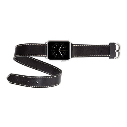 Double Tour Leather Apple Watch Band - TORONATA - color_