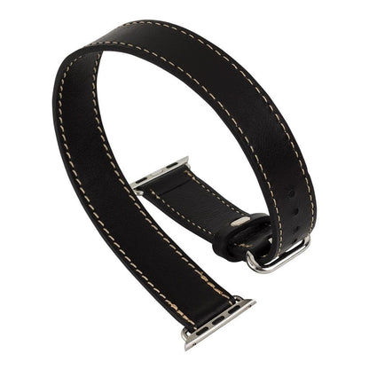 Double Tour Leather Apple Watch Band - TORONATA - color_