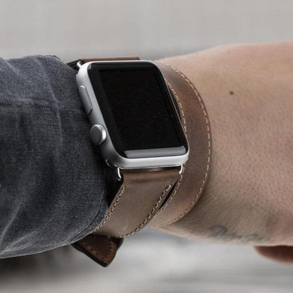 Double Tour Leather Apple Watch Band - TORONATA - color_
