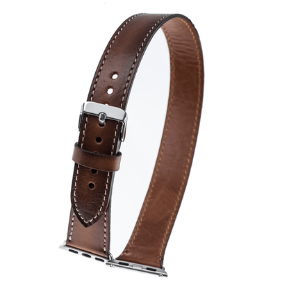 Double Tour Leather Apple Watch Band - TORONATA - color_