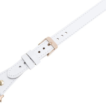 Hector Double Tour Leather Apple Watch Band with Gold Trok - TORONATA - color_