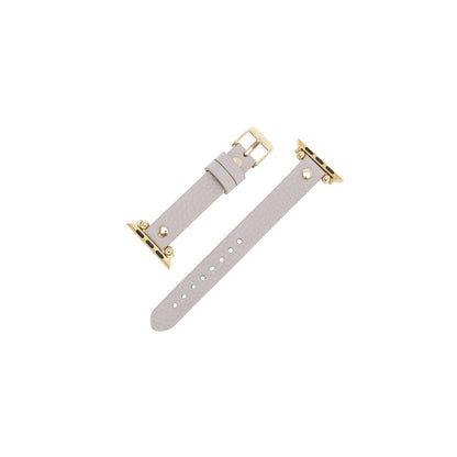 Ferro Leather Apple Watch Band with Gold Trok - TORONATA - color_