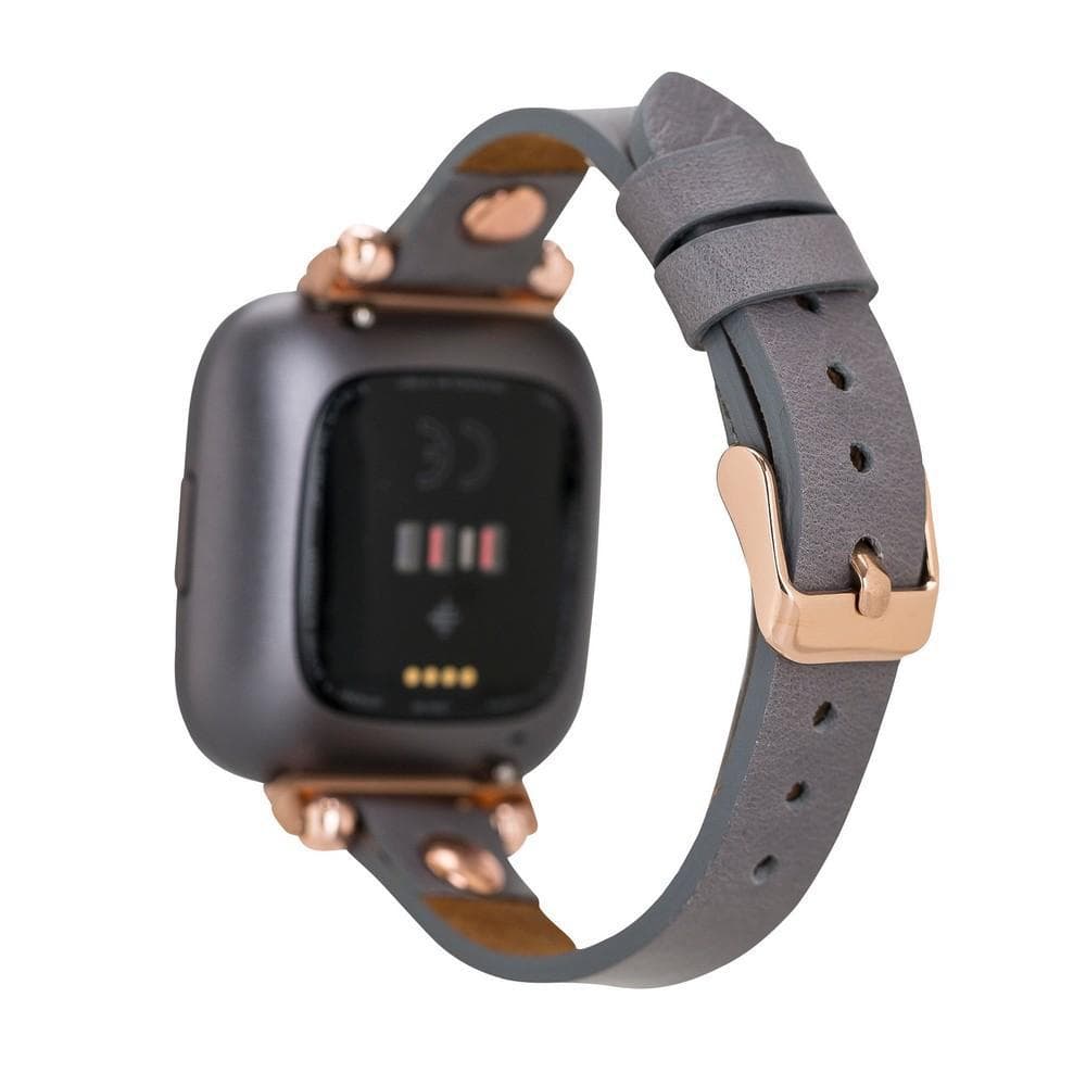Ferro Leather Apple Watch Band with Gold Trok - TORONATA - color_