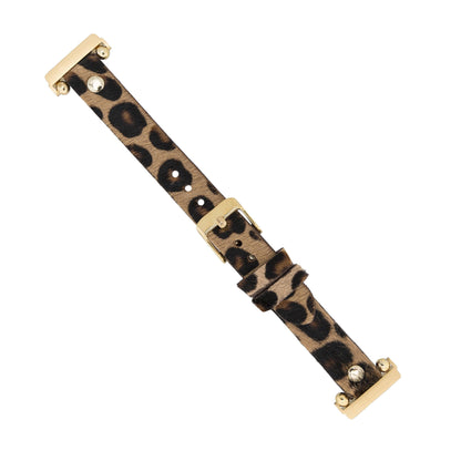Ferro Leather Apple Watch Band with Gold Trok - TORONATA - color_