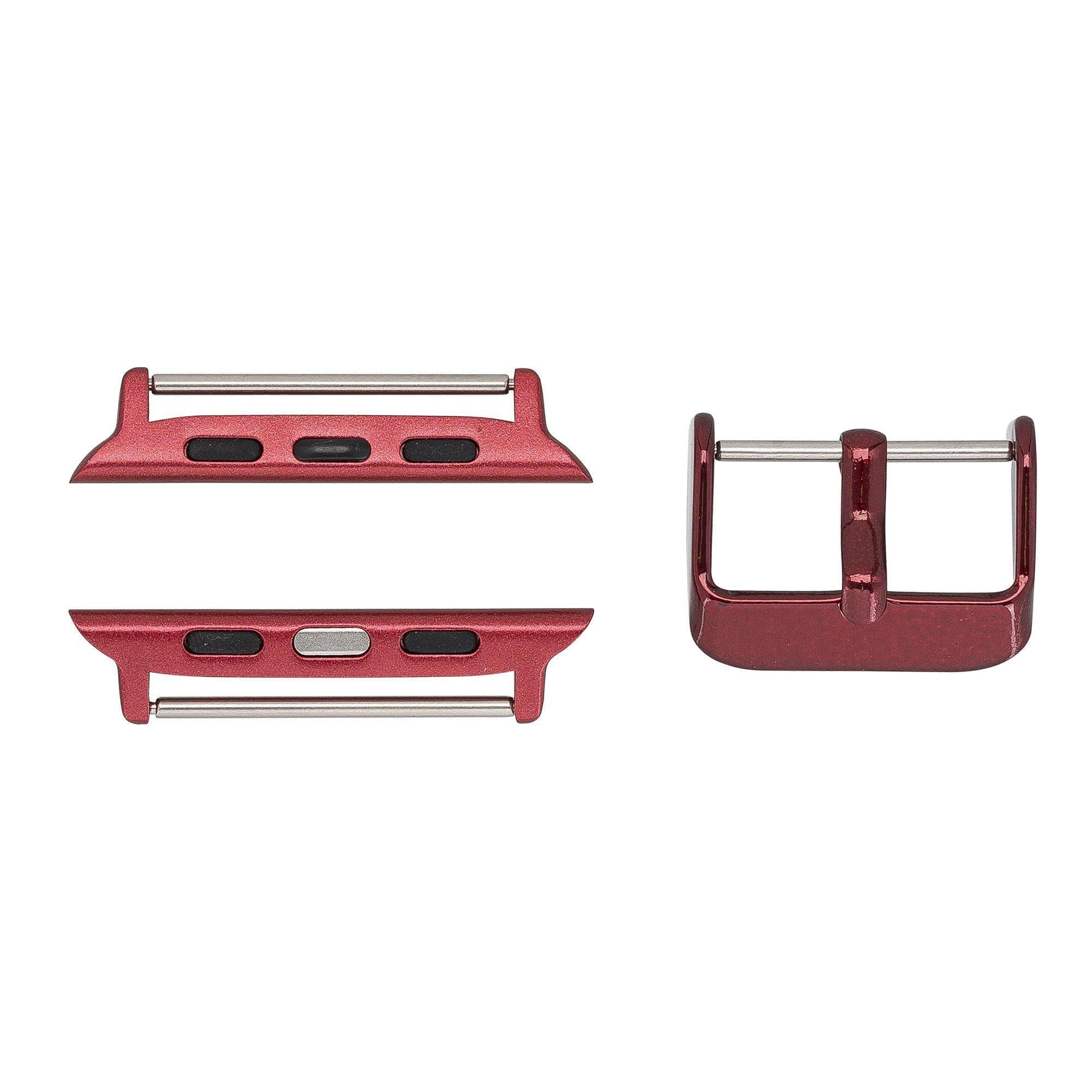 Ferro Leather Apple Watch Band with Gold Trok - TORONATA - color_