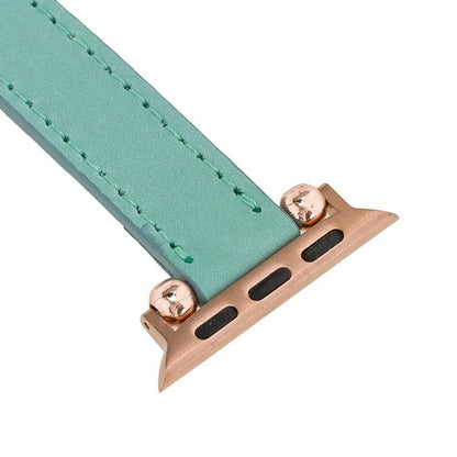 Seamy Ferro Style Leather Apple Watch Band - TORONATA - color_