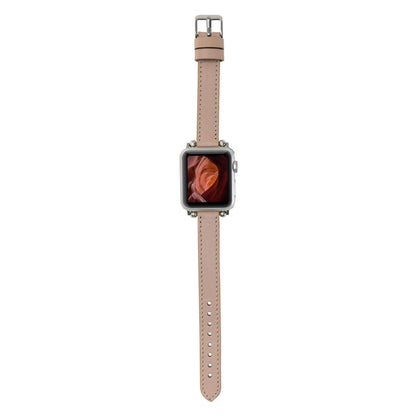 Seamy Ferro Style Leather Apple Watch Band - TORONATA - color_