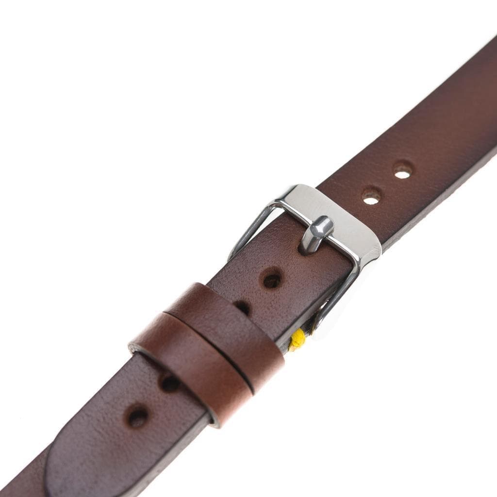 Seamy Ferro Style Leather Apple Watch Band - TORONATA - color_