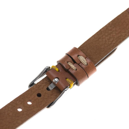 Seamy Ferro Style Leather Apple Watch Band - TORONATA - color_
