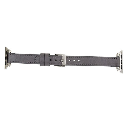 Seamy Ferro Style Leather Apple Watch Band - TORONATA - color_
