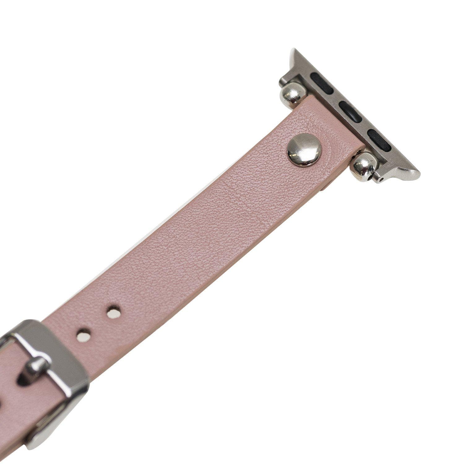 Ferro Apple Watch Leather Band with Silver Trok - TORONATA - color_