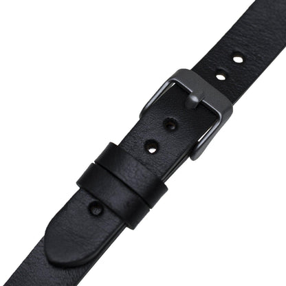 Ferro Apple Watch Leather Band with Silver Trok - TORONATA - color_