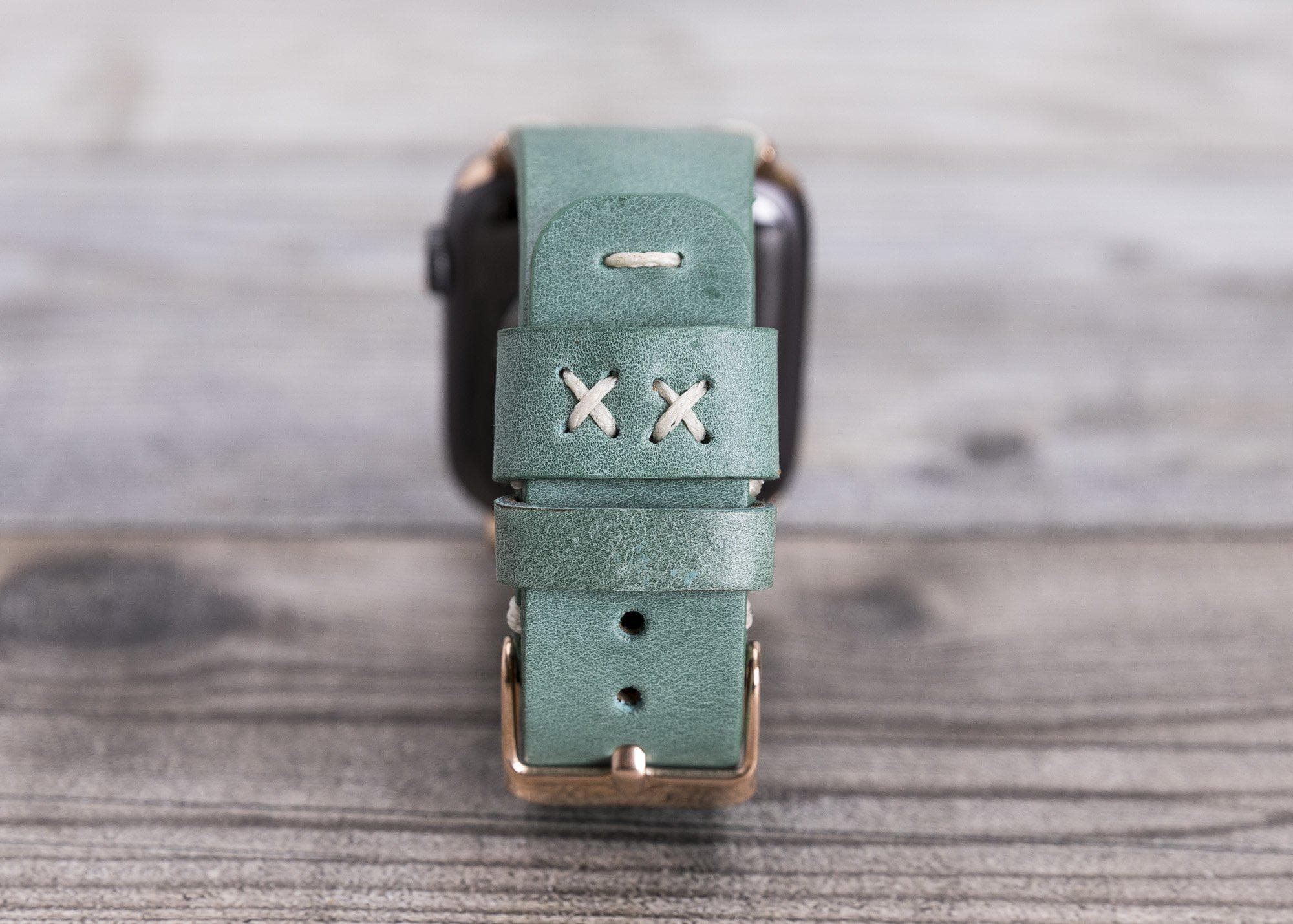 Orfe Style Leather Apple Watch Band - TORONATA - color_