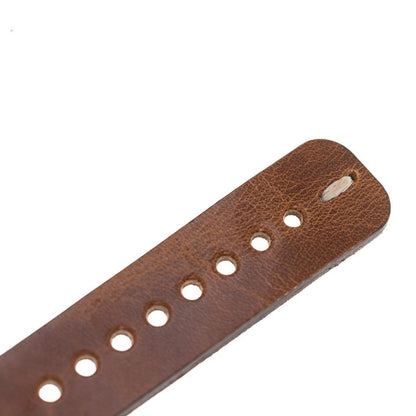 Pulsar Cuff Style Leather Apple Watch Band - TORONATA - color_
