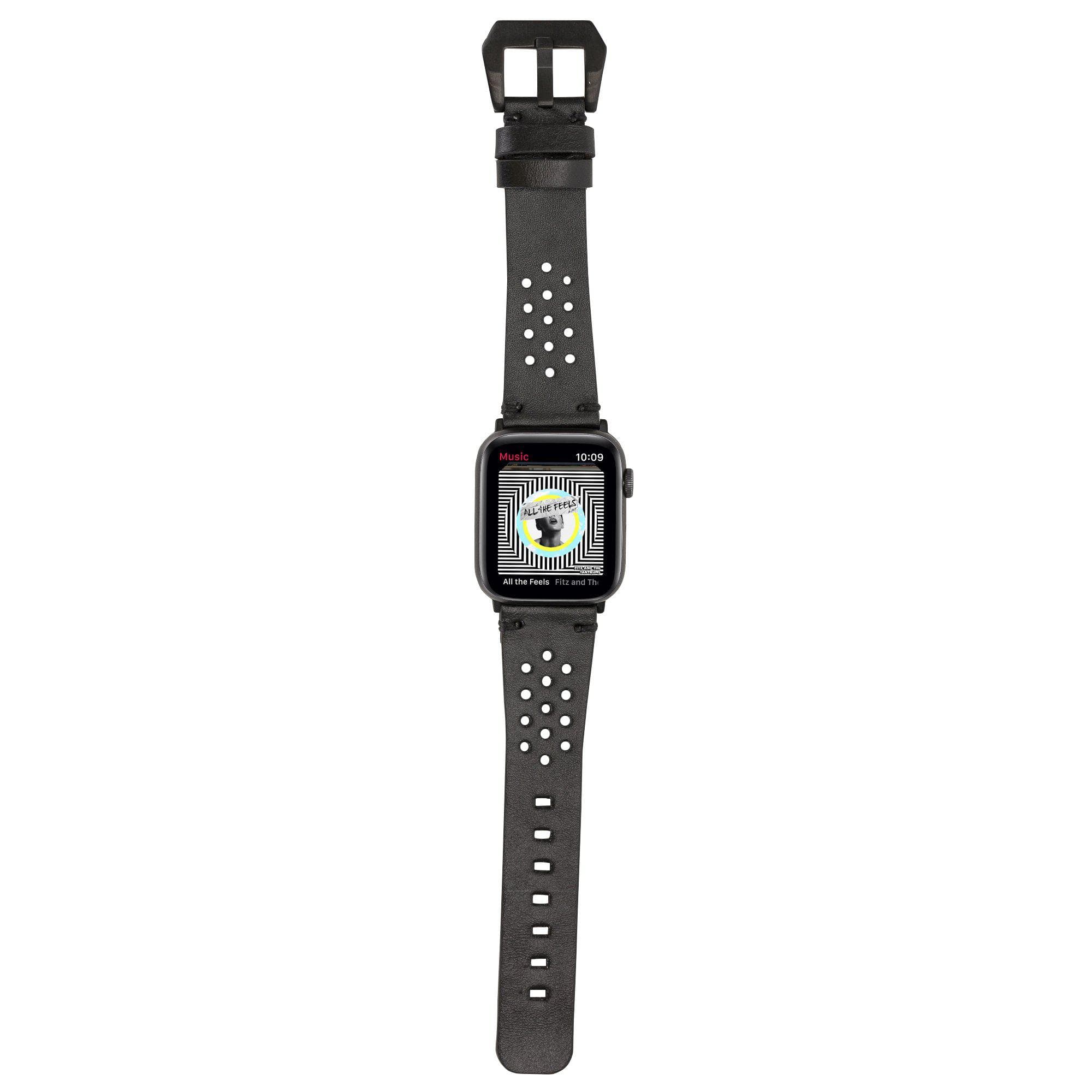 Vigo Style Leather Apple Watch Band - TORONATA - color_