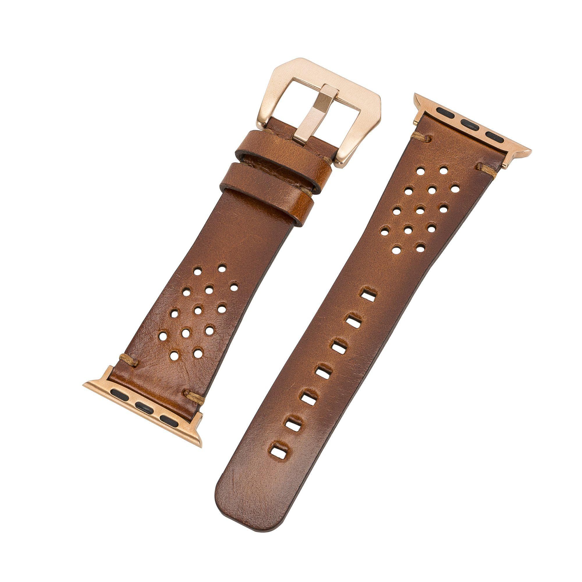 Vigo Style Leather Apple Watch Band - TORONATA - color_