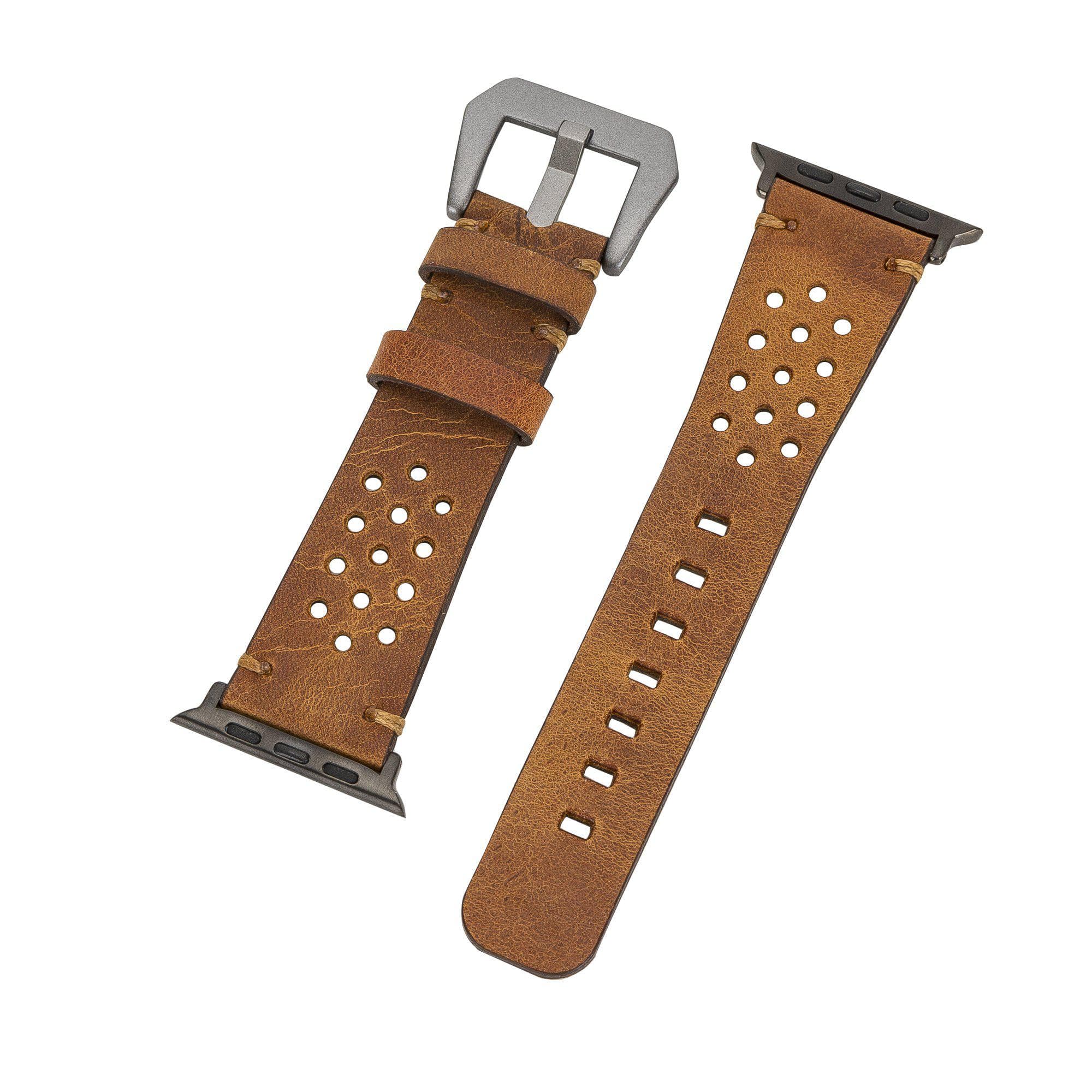 Vigo Style Leather Apple Watch Band - TORONATA - color_