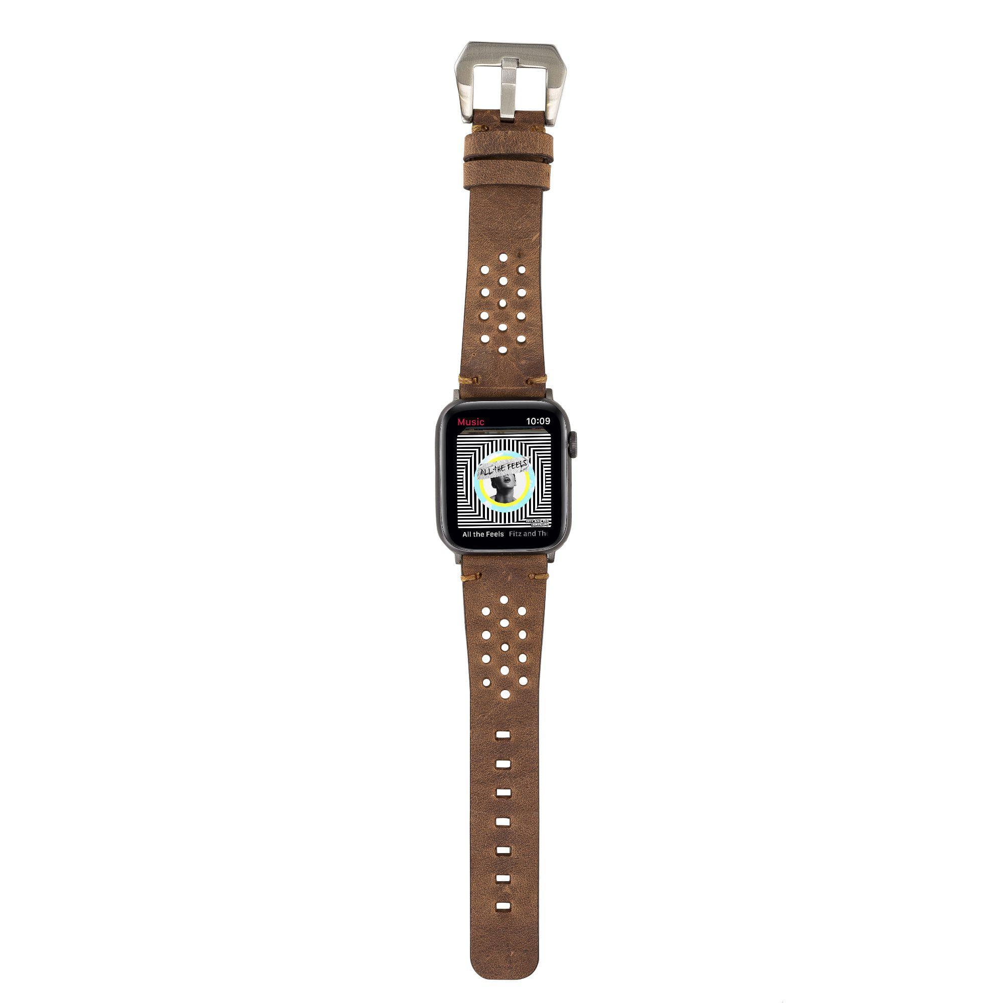Vigo Style Leather Apple Watch Band - TORONATA - color_