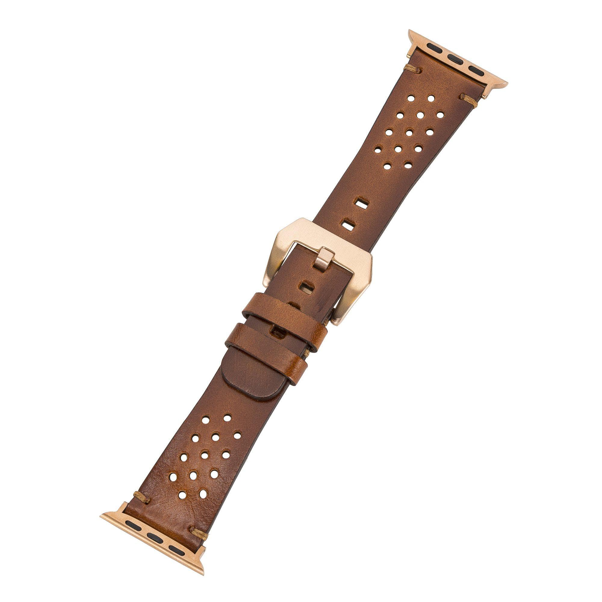 Vigo Style Leather Apple Watch Band - TORONATA - color_