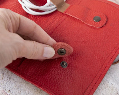 Leather Cable Organizer - TORONATA - color_