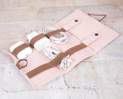 Leather Cable Organizer - TORONATA - color_
