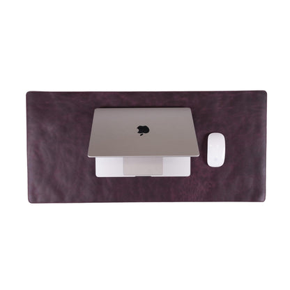 Leather Desk Mat 37x80 - TORONATA - color_ Red