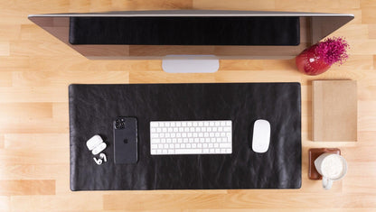 Leather Desk Mat 37x80 - TORONATA - color_