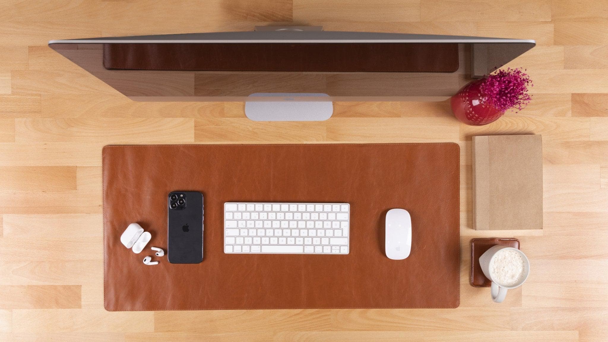 Leather Desk Mat 37x80 - TORONATA - color_
