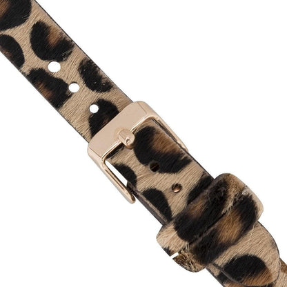 Ferro Leather Fitbit Watch Band with Rose Gold Trok - TORONATA - color_